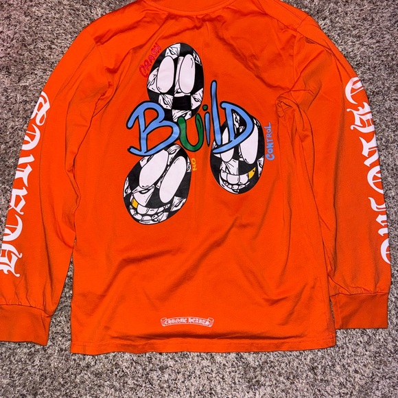 Chrome Hearts Orange Long Sleeve - Picture 2 of 3